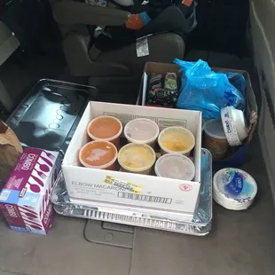 Our food pickup!