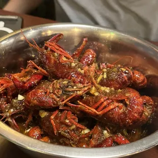 Crawfish was alright nice flavors