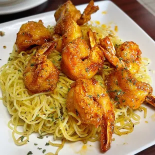 Shrimp &amp; garlic noodles - the fried shrimp was perfection!