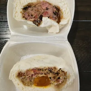 Inside Special and Salted egg.