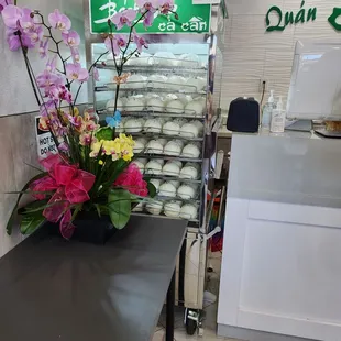 Case full of banh bao