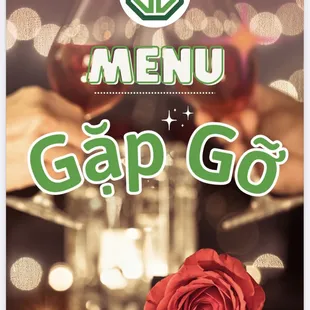 a rose and two glasses of wine