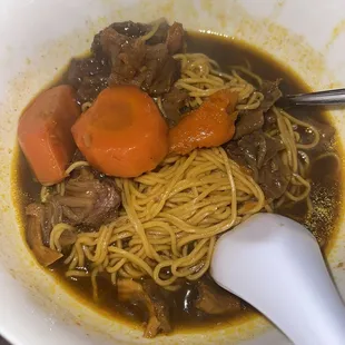 Beef Stew Egg Noodles
