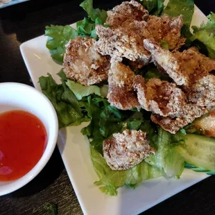 Fried Crocodile