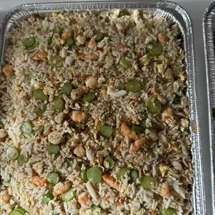 Catering Fried Rice tray