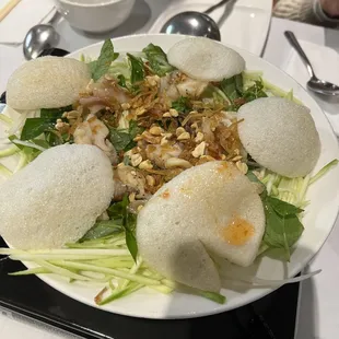 Snail Mango Salad
