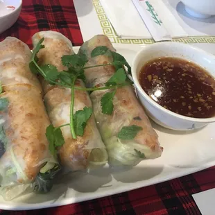 Fish Spring Rolls