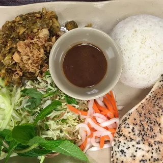 Com Hen Clam with Rice Special