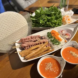 Dac Biet House Special 2 Nguoi (we didn't know what it's called, we showed Yelp pics lol, it's on very top of menu)