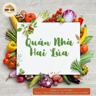 Chào mừng Quý khách. Kính chúc Quý khách ngon miệng! Phone:+1 714-537-4920. Address:10642 Westminster Ave, Garden Grove, CA 92843.