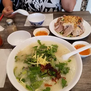 Larg Duck Porridge