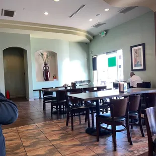 a man sitting at a table