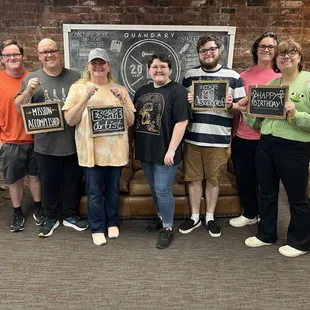 The Lobby Area after we escaped our room in March!