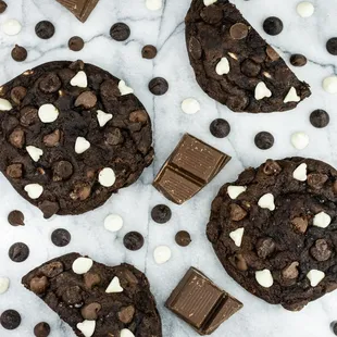 Triple Chocolate Brookie