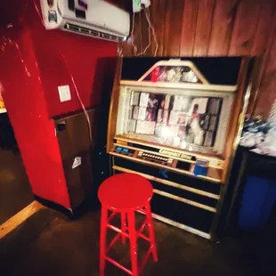 CD - Jukebox taken with a Polaroid