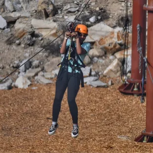 Self serve zip line