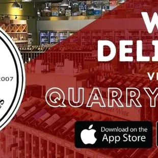 We Deliver! Download our app or order on our website!