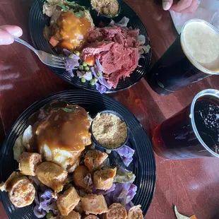 Corned Beef and Sausage and Cabbage