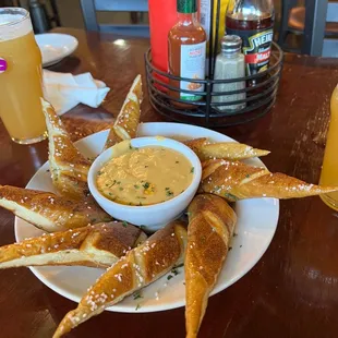 Shillelagh Sticks. Yum! The beer cheese is delicious!