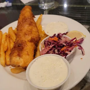 Single fish &amp; chips