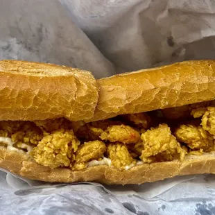 Shrimp po boy
