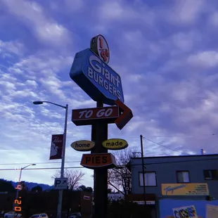 a blue sky with clouds