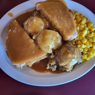 The open faced Turkey...fresh and tasty. Just one of the daily specials.