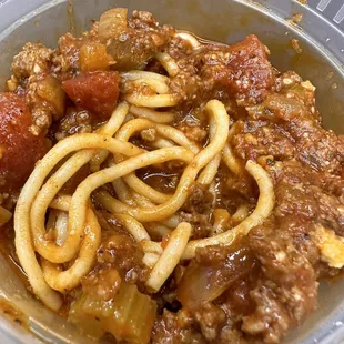 Spaghetti sample