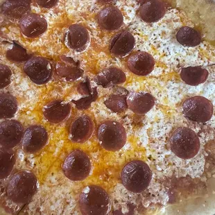 Neopolitan Pepperoni Pizza