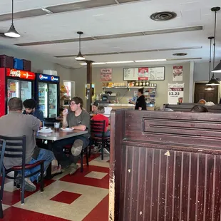 diners sitting at tables