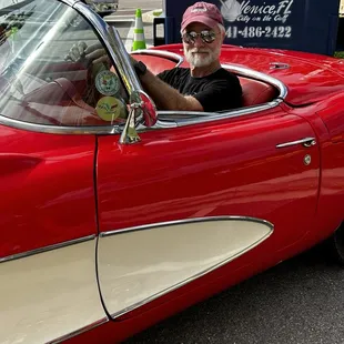 Car show in Venice Beach Fla.