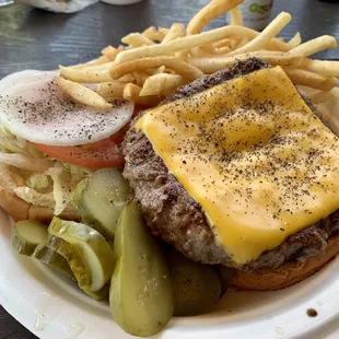 Monday burger special