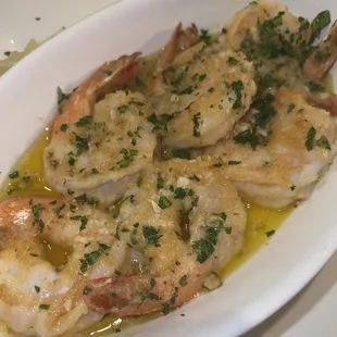 Shrimp Scampi Fettuccine