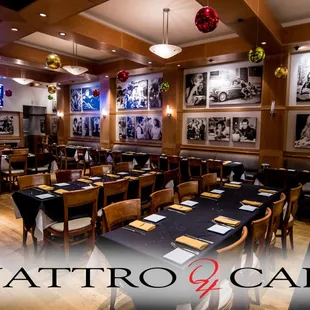 let us host your next private dinner at Quattro Caffe