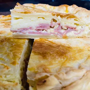Ham &amp; Cheese Pie