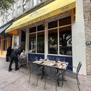 Front of the restaurant