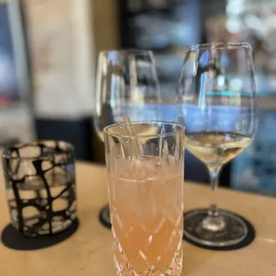 Sauvignon Blanc &amp; tequila cocktail