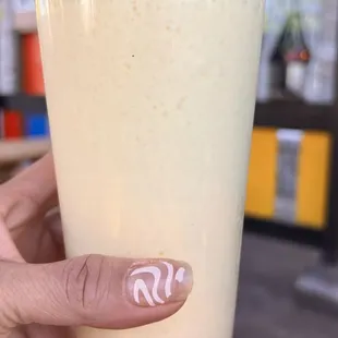 Mango juice w/milk $6.50