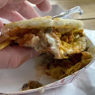 Arepa Rellena... so flavorful!