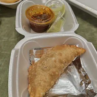 Birria empanada