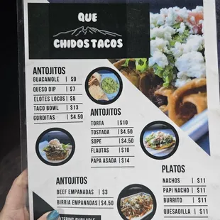 ramen and noodles, menu