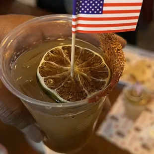 The El Choppo. A whiskey based drink