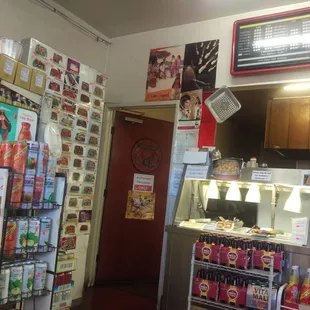 They sell cooked food and all you need to make it yourself! Awesome!