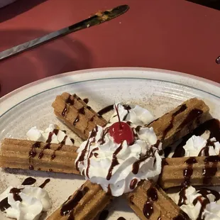 My birthday churros