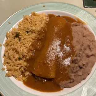 Yummy beef enchiladas!