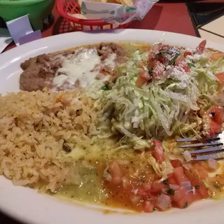 Double Decker Enchiladas