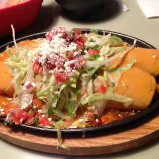 Sizzling Enchiladas