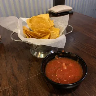 Free chips and salsa