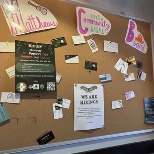 Efforts to keep communities together-Community Board