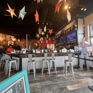 bar area